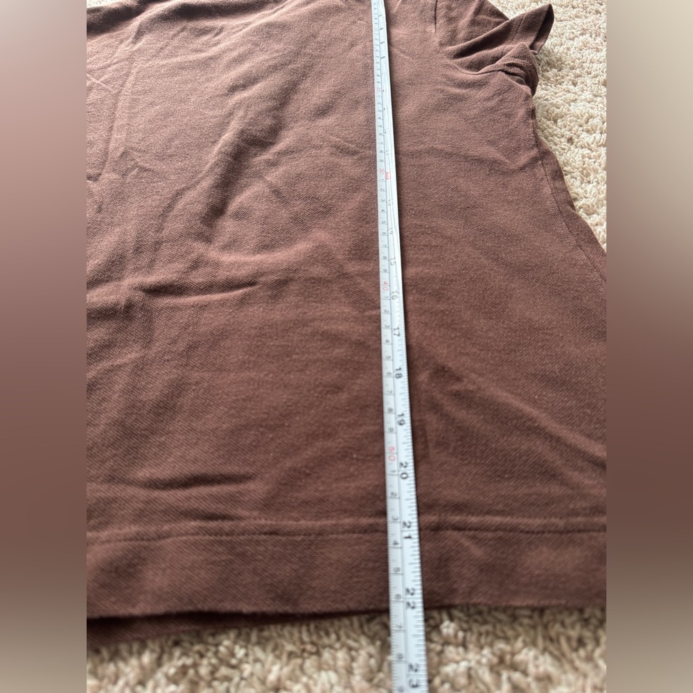 Lacoste Brown Polo Shirt
Short Sleeve Size 42 - Picture 6 of 8